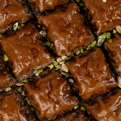 Chocolate Baklava with Pistachio – A Modern Twist on Tradition