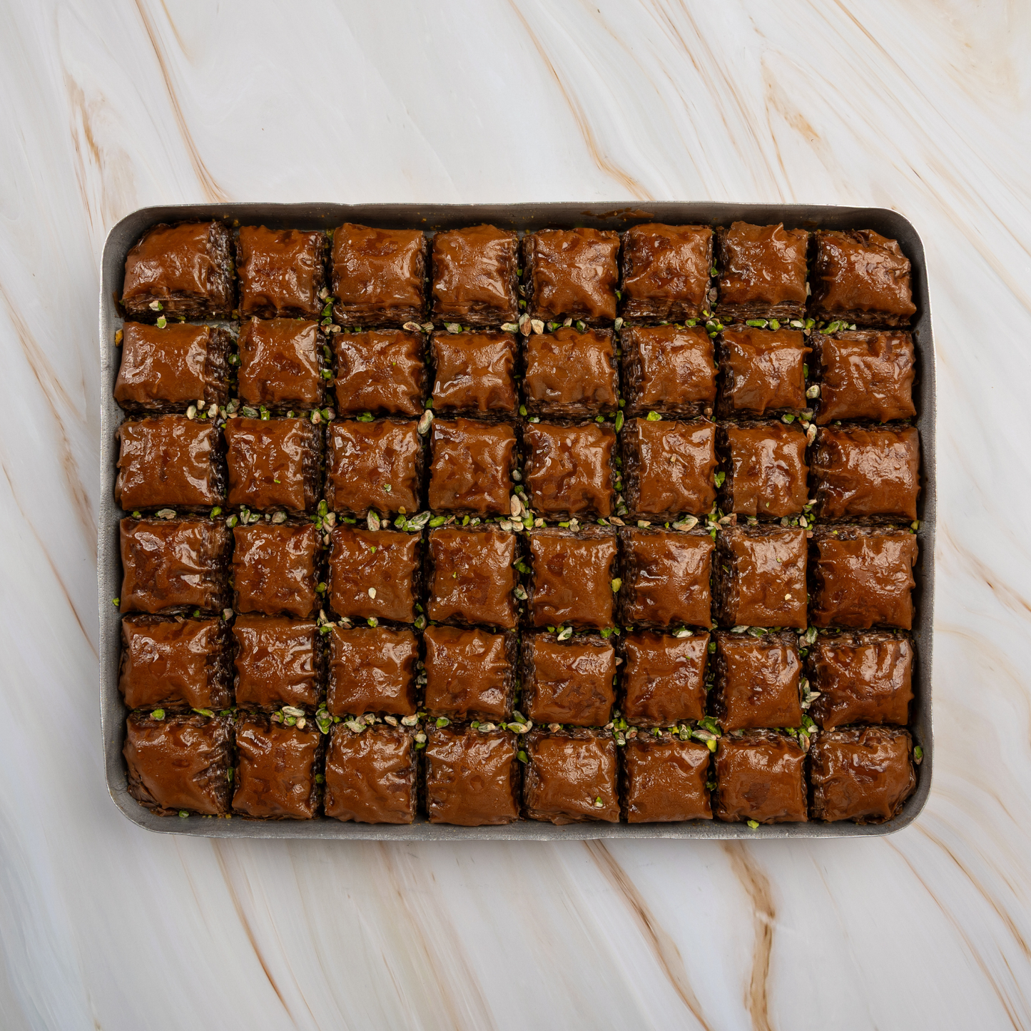 Chocolate Baklava with Pistachio – A Modern Twist on Tradition