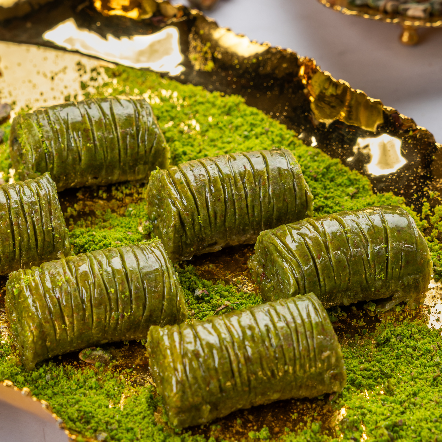Pistachio Roll Baklava – Rich Layers of Pure Pistachio Pleasure