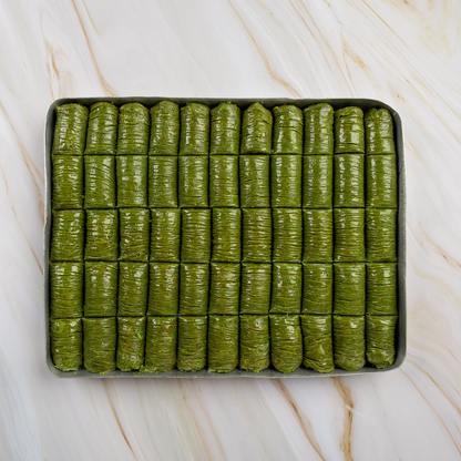 Pistachio Roll Baklava – Rich Layers of Pure Pistachio Pleasure