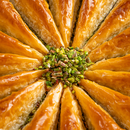 Carrot Slice Baklava with Pistachio