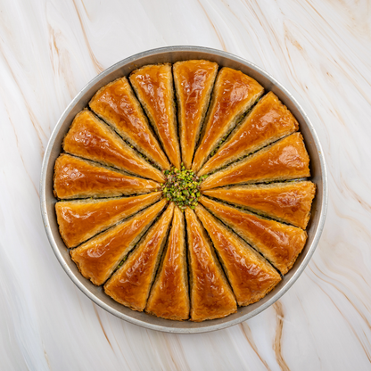 Carrot Slice Baklava with Pistachio