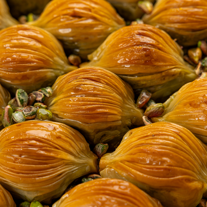Midye Baklava with Pistachio & Milk Cream – Elegant Layers of Flavor