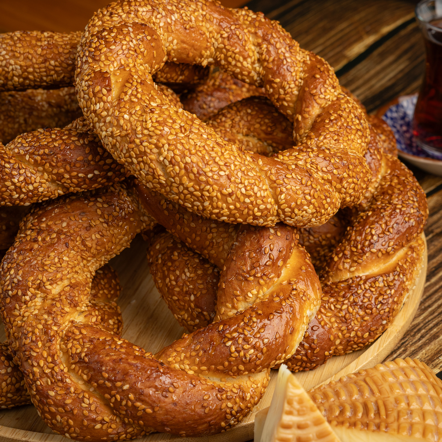 Simit – Crispy Turkish Sesame Bagel
